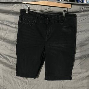 H&M Charcoal Denim Shorts